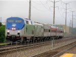 Amtrak Private Car Special Through Naperville